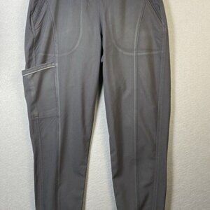 Cherokee Infinity Scrub Pants Womens Size Small Jogger Mid Rise CK110A‎ Gray EUC
